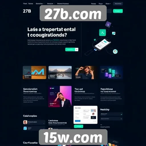 Evolução do design e interface do site 27b.com